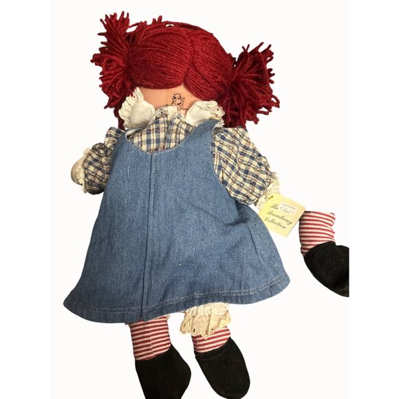 Raggedy Ann & Andy Dolls The Broadway Collection Hand-Painted Red Yarn Hair COA - Picture 7 of 10